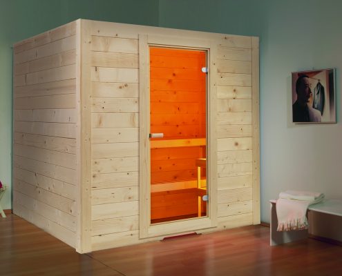 Sauna Sentiotec 024 em pinho maciço